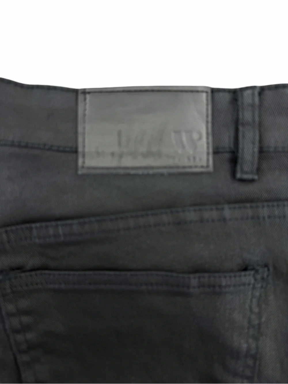 W by WAIMEA Men's Basic Wax/ Skinny Fit Jeans/ Ankle-zip/ Size: 36x32